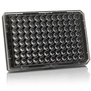 THERMO - Tấm đáy trong suốt/đen 96 giếng, bề mặt phủ Poly-D-Lysine, gói 5