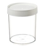 Hũ PMP miệng rộng, thành thẳng Nalgene™ có nắp vặn bằng Polypropylene màu trắng