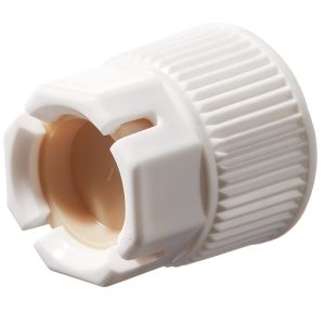 THERMO - Nalgene™ Polypropylene, Nắp vòi có đai ốc khóa Polypropylene và nút bịt TPE