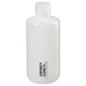 Chai HDPE miệng hẹp được chứng nhận Nalgene™ có nắp vặn bằng Polypropylene