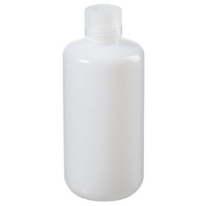 Chai HDPE miệng hẹp, ít hạt, có nắp đậy, được chứng nhận Nalgene™: Gói phòng thí nghiệm