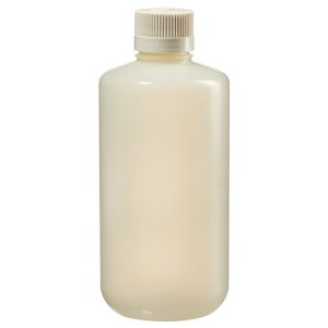 Chai HDPE miệng hẹp Nalgene™ có nắp đậy: Khay vô trùng, bọc màng co