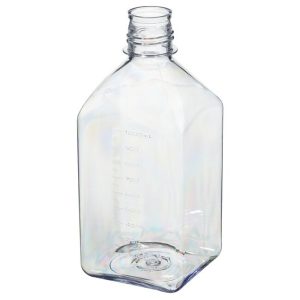Chai nhựa Polycarbonate vuông Nalgene™ không có nắp: Gói khay