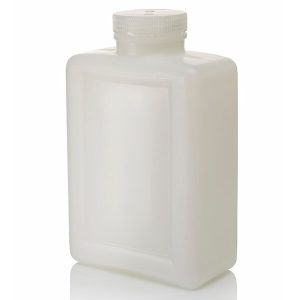 Chai HDPE hình chữ nhật Nalgene™ có nắp đậy
