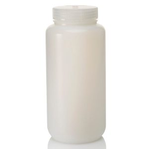 Bình nước HDPE miệng rộng Nalgene™ tiết kiệm có nắp đậy