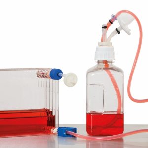 THERMO - Nalgene™ Top Works™ Silicone lưu hóa bạch kim, Polypropylene, Nắp lắp ráp sẵn với đầu nối MPC 1/4 in., ống nhúng và bộ lọc thông hơi 0,2 micron