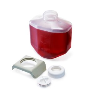 Chai sinh học Nalgene™ 2L bằng nhựa PPCO, nắp vặn kín (Sealing Closure)