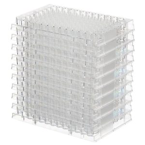 THERMO - Đĩa vi giếng 96 giếng, trong suốt, đáy phẳng, dùng cho miễn dịch, không vô trùng