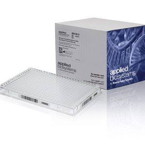 THERMO - Đĩa phản ứng MicroAmp™ EnduraPlate™ Optical, 384 giếng, trong suốt, loại GPLE, có mã vạch
