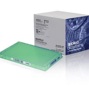 THERMO - Đĩa phản ứng MicroAmp™ EnduraPlate™ quang học 384 giếng, màu xanh lá, kèm mã vạch