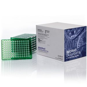 THERMO - Đĩa phản ứng quang học 96 giếng MicroAmp™ EnduraPlate™ màu ​​xanh lá cây có mã vạch