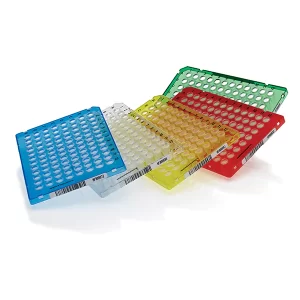 THERMO - Đĩa phản ứng MicroAmp™ EnduraPlate™ quang học 96 giếng, đa màu, tốc độ nhanh, có mã vạch