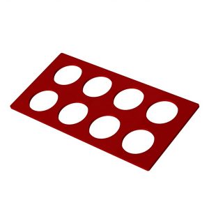 THERMO - Miếng cách ly Silicone Press-to-Seal™ có keo dán, 8 hốc, đường kính 9 mm, sâu 1.0 mm