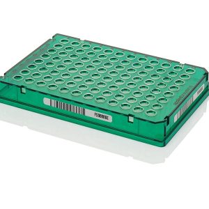 THERMO - Đĩa phản ứng quang học 96 giếng MicroAmp™ EnduraPlate™ toàn viền có mã vạch – màu xanh lá cây