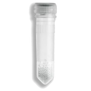 BENCHMARK SCIENTIFIC - Ống 2.0ml đã được nạp sẵn, Hạt Silica (Thủy tinh), 1.0mm đã rửa axit, gói 50 ống