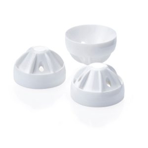 THERMO - Bộ chuyển đổi ống ly tâm hình nón Polycarbonate màu trắng Oak Ridge Nalgene™